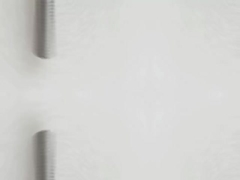 Os parafusos do molibdênio parafusam a haste rosqueada molibdênio