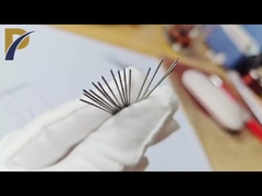 Ultra-pequeno diâmetro 0,4 mm 0,6 mm tubo capilar de titânio tubo capilar