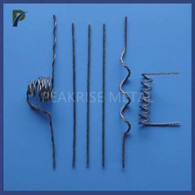 Pure Tungsten Heater Wire For Vacuum Coating Tungsten Twisting Wire Wolfram Filament Wire In Spray Coating
