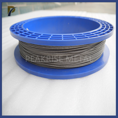 Purity 99.95% Pure Tungsten Wire Filament Heater 4 Strands Of Tungsten Wire For Vacuum Coating Tungsten Twisting Wire