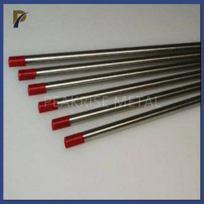 Diameter 0.5~25mm Thorium Welding Rod Cerium Red Tig Electrode Red Tungsten Electrode For Aluminum Pure Tungsten