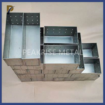 Custom TZM Molybdenum Alloy Parts Molybdenum Boat Box Alloy Boats Molybdenum Alloys Tzm Metal