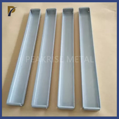 Custom TZM Molybdenum Alloy Parts Molybdenum Boat Box Alloy Boats Molybdenum Alloys Tzm Metal
