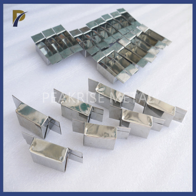 Customized High Melting Point Folding Tungsten Evaporation Boat 99.95% Purity