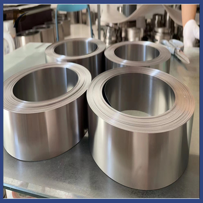 Bright Zirconium Foil 0.03mm 0.05mm Zr702 Zr705 Zirconium Alloy Foil