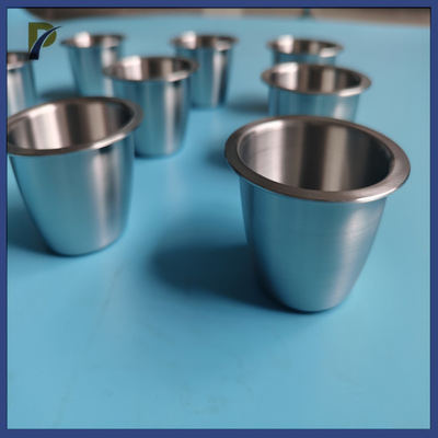 Zr702 35ml 50ml Zirconium Crucible Laboratory Analysis Low Form Zr Crucible