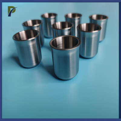 Zr702 35ml 50ml Zirconium Crucible Laboratory Analysis Low Form Zr Crucible