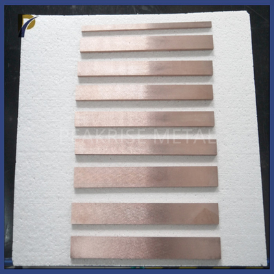 Mo80Cu20 Molybdenum Copper Alloy Sheet 0.5~20mm Thick MoCu Sheet Heat Sink Material