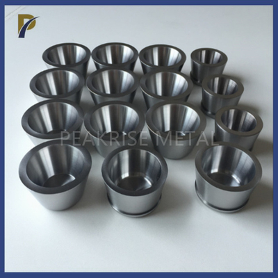 99.95% Purity Machined Tungsten Crucibles 19.3 G/Cm3 Melting Metal Tungsten Crucible For Laboratory Testing