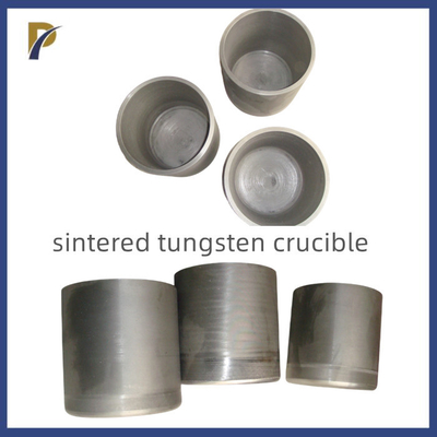 Potes de tungstênio de alta temperatura Sinterização de cristais de tungstênio para crescimento de cristais de safira