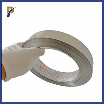 R60001 folha de zircônio 0,05mm 32mm de largura folha de zircônio para pá de amostragem